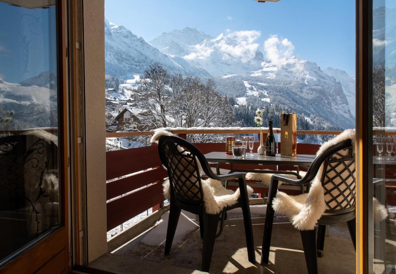 Eiger Residence Wengen Exteriör bild
