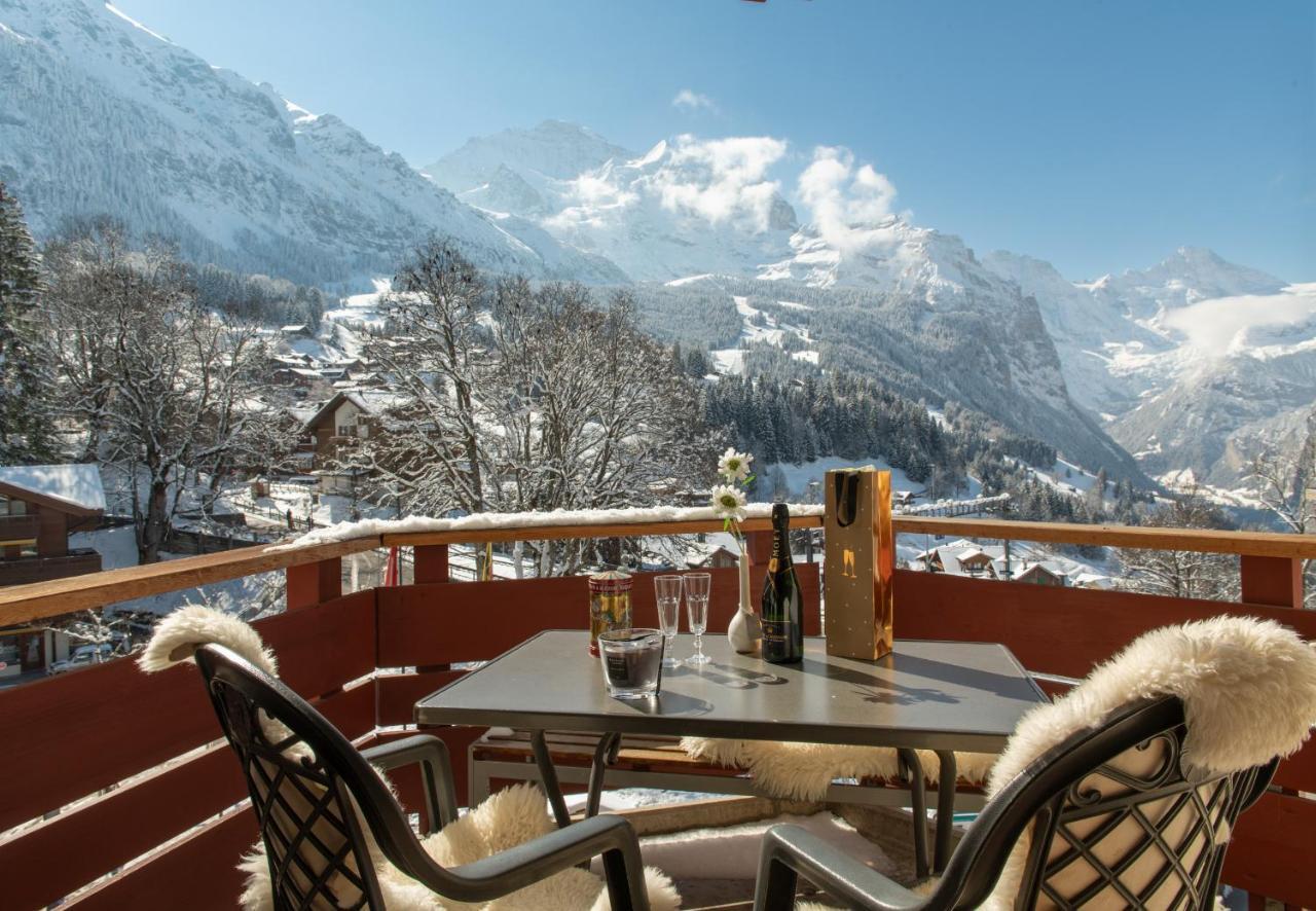 Eiger Residence Wengen Exteriör bild